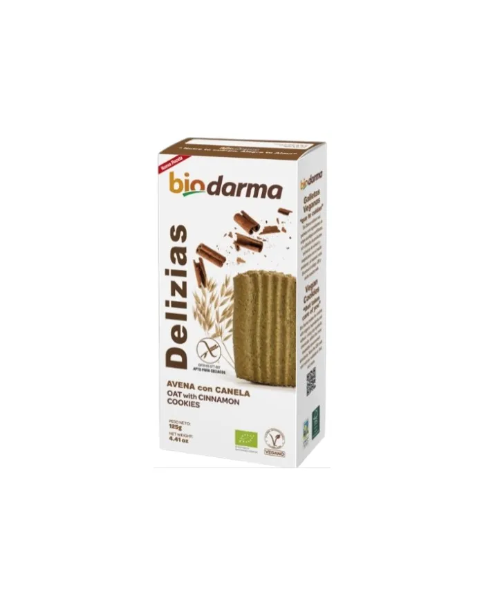Delizias Hafer Zimt s/g biodarma 125 g, Bio Darma