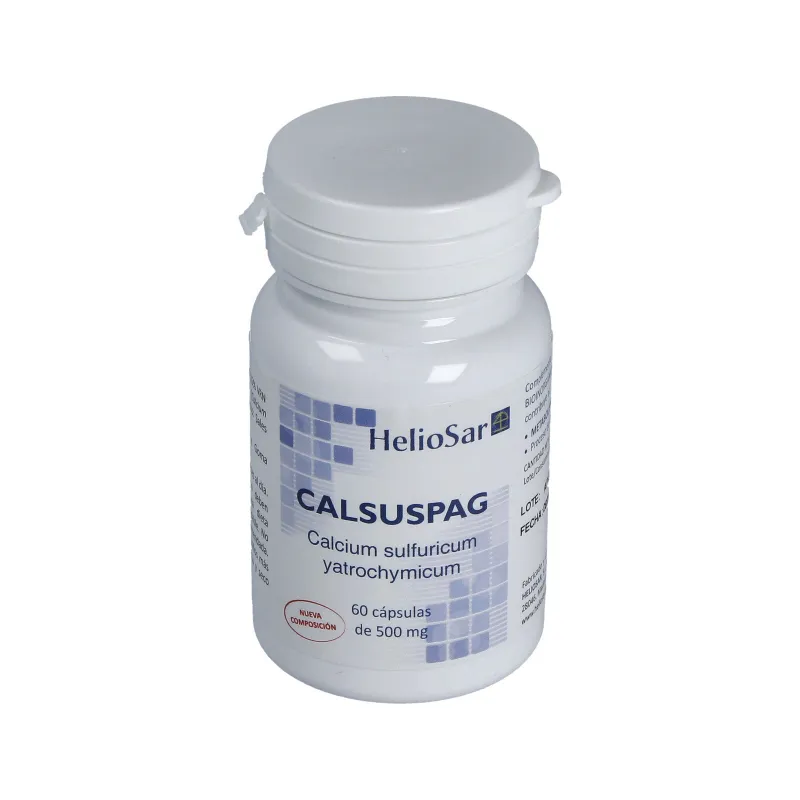 Calsuspag 60 cápsulas, Heliosar