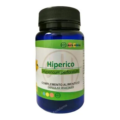 Hiperico (hypericum perforatum) 60 cápsulas, Alfa Herbal