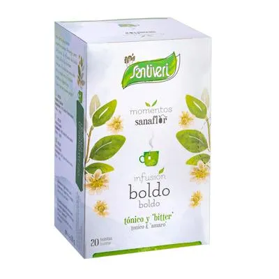 Sanaflor boldo infusión 20 uds 20 uds., Santiveri