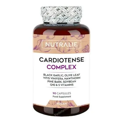 Cardiotense complex 11250 mg con ajo negro 90 cápsulas, Nutralie
