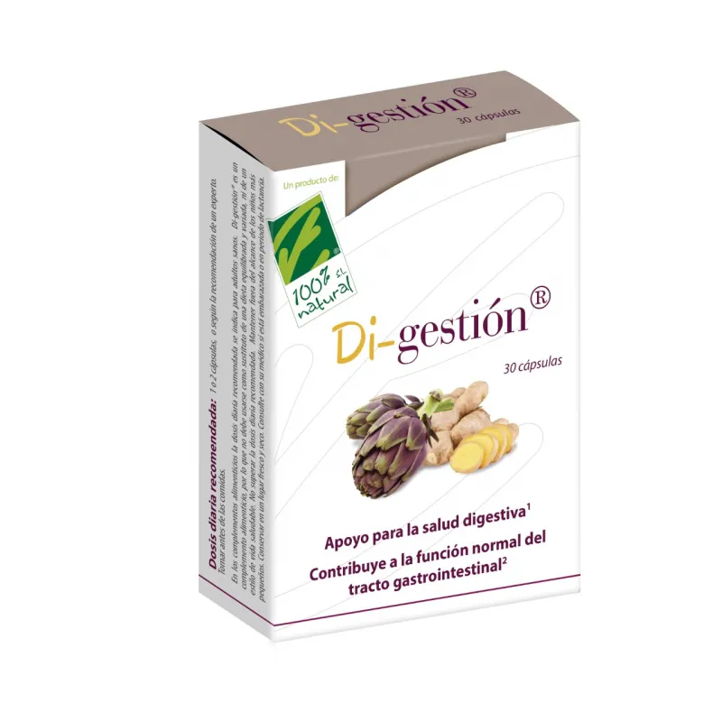 Digestión 100%natural 30 cápsulas, 100% Natural