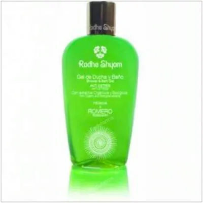 Gel de baño romero anti estress 250 ml, Radhe Shyam