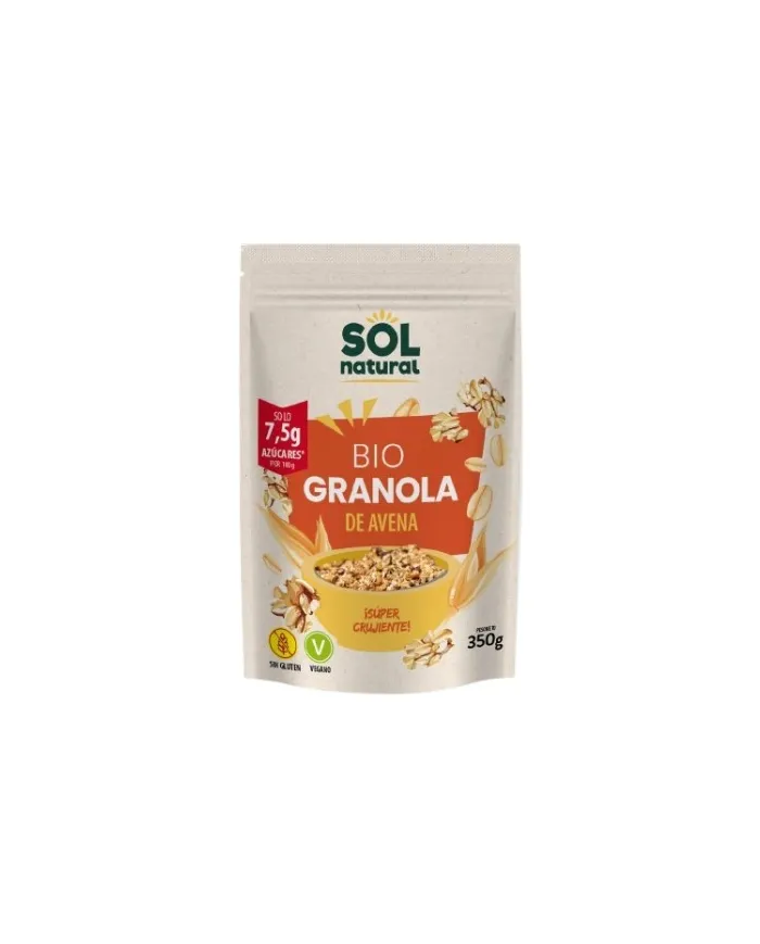Granola de avena BIO 350 g, Sol Natural