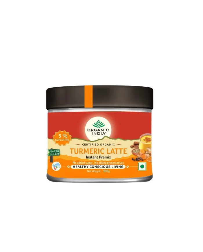 Golden turmeric latte mix BIO 100 g, Organic India