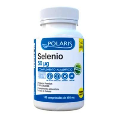 Selenio 50 mcg 100 comprimidos, Polaris