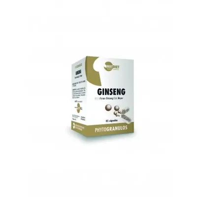 Ginseng De 400 mg 45 cápsulas, Waydiet