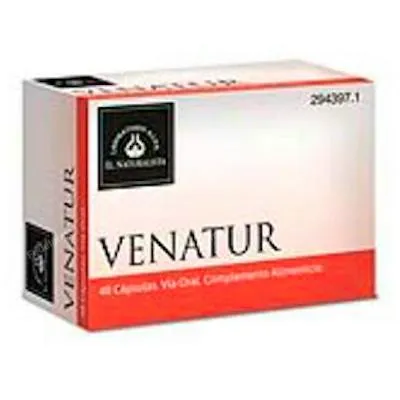 Pack venatur gel 200ml+VENATUR 48 cápsulas, El Naturalista