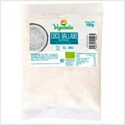 Coco rallado BIO 100 g, Vegetalia