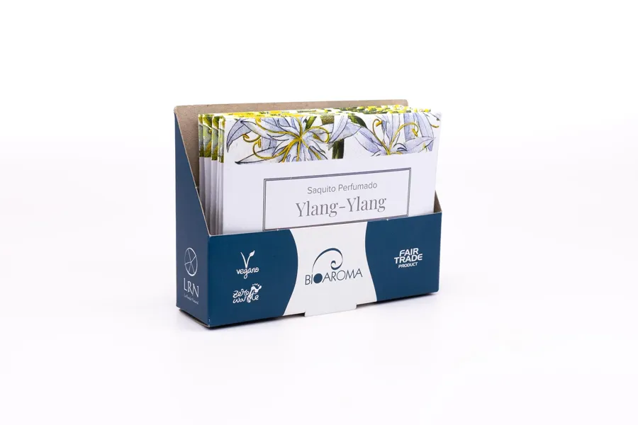 Dispensador saquito Ylang Ylang 6 uds., Bioaroma