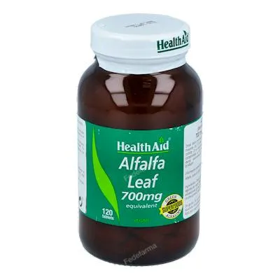 Alfalfa Leaf 700 mg 120 comprimidos, Health Aid