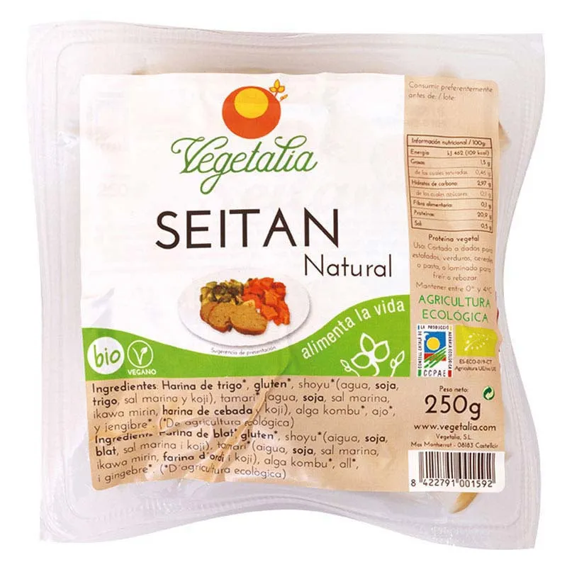 Seitan fresco 250 g, Vegetalia