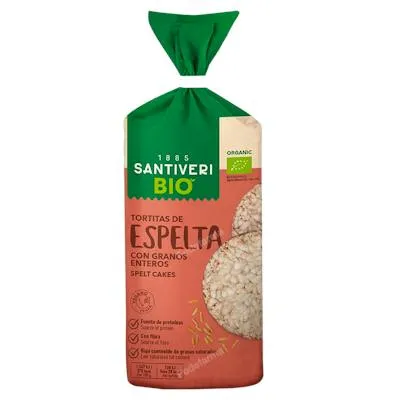 Tortitas de espelta BIO 100 g, Santiveri