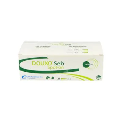 Douxo seb spot-on 25PIP vet 2 ml, Ceva Vet