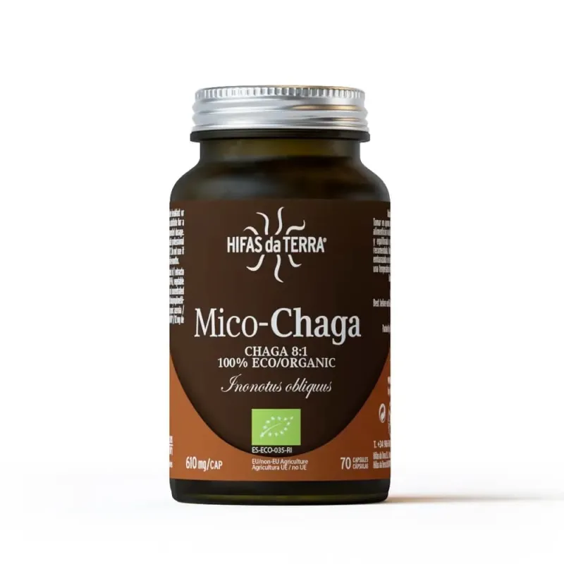Mico-chaga 70 cápsulas, Hifas Da Terra
