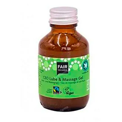 Lubricante intimo-gel masaje té verde 100 ml, Fair Squared