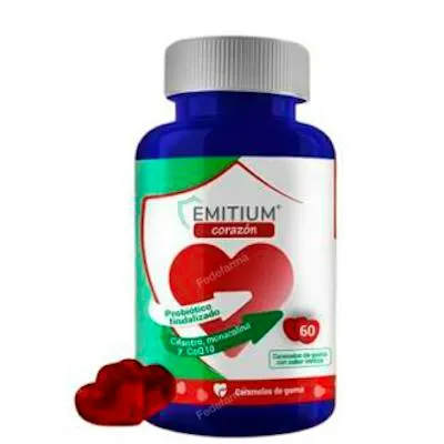 Emitium corazon 60 gominolas, Niam