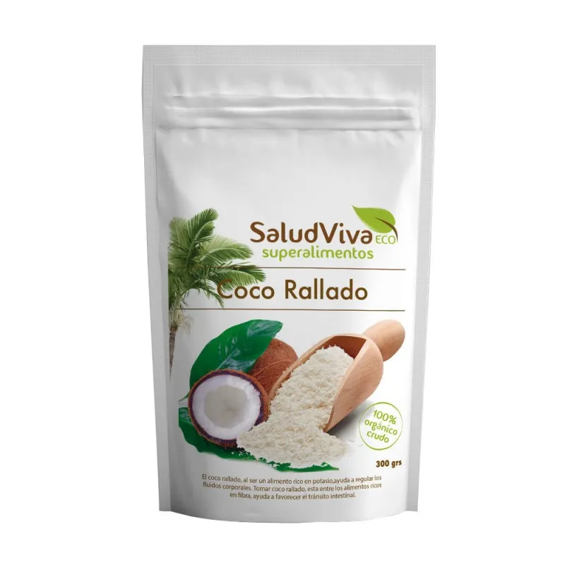 Coco rallado s/g BIO 300 g, Salud Viva