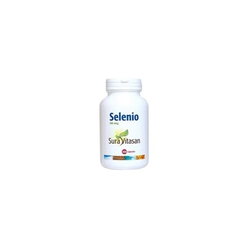 Selenio 100 mcg 100 cápsulas, Sura Vitasan
