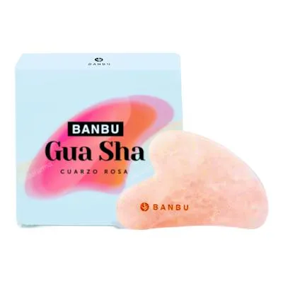 Guasha cuarzo rosa, Banbu