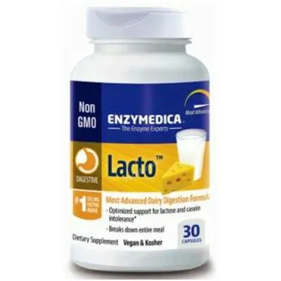 Lacto 30 cápsulas vegetales, Enzymedica
