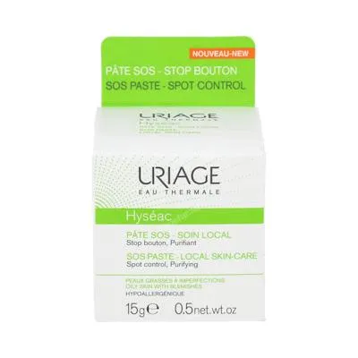 Hyseac pasta SOS tratamiento localizado acne 15 g, Uriage