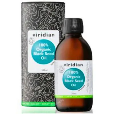 Aceite de comino negro BIO 200 ml, Viridian