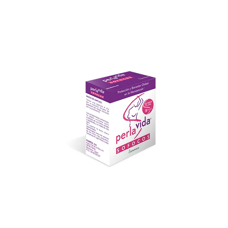 Perlavida sofocos plamec 30 cápsulas, Plameca