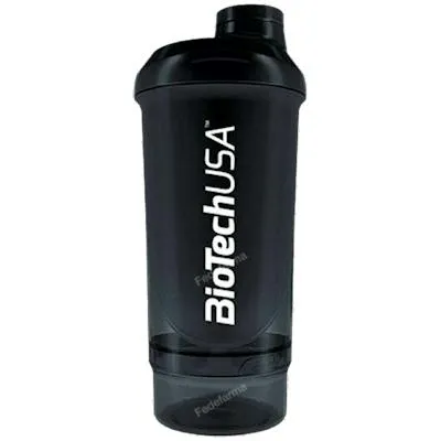 Wave+ compact shaker 500 ml (+ ) panther black 150 ml, Biotechusa