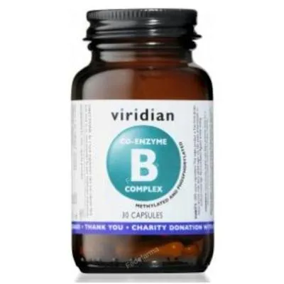 High five B complex con ascorbato mg 30 cápsulas vegetales, Viridian