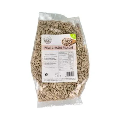 Pipas de girasol peladas 250 g, Int Salim