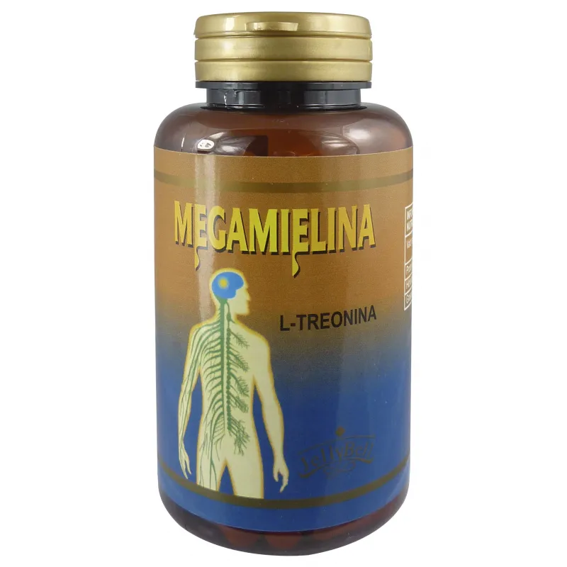 Megamielina L-treonina 500 mg 90 cápsulas, Jellybell