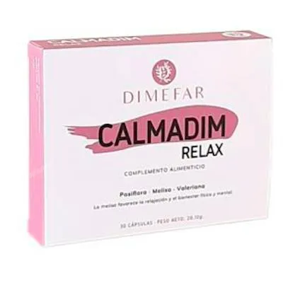 Calmadim relax 30 cápsulas, Dimefar