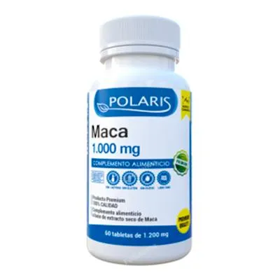 Maca 1000 mg 60 comprimidos, Polaris