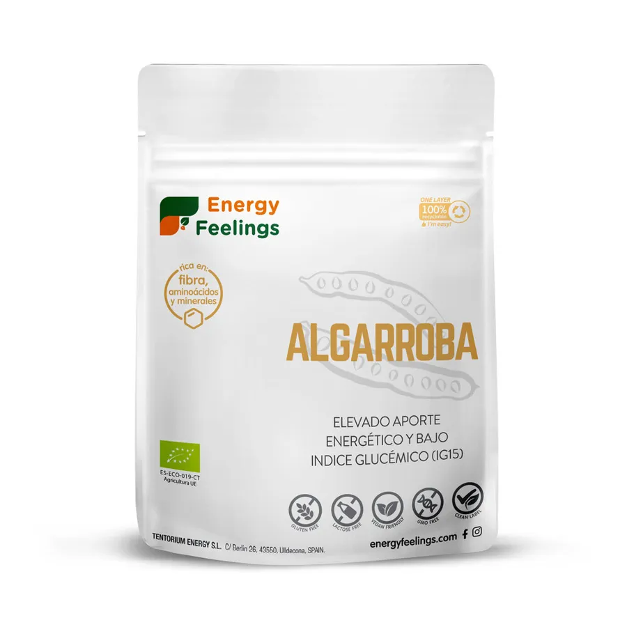 Algarroba sin gluten BIO 200 g, Energy Feelings