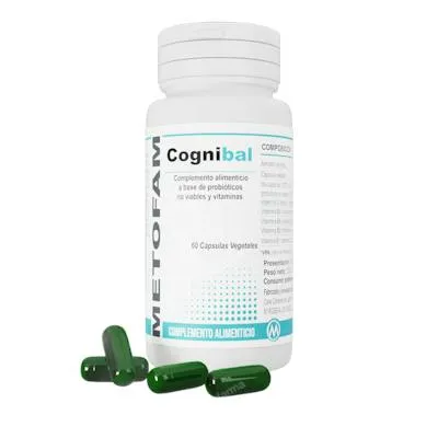Cognibal 60 cápsulas vegetales, Metofam