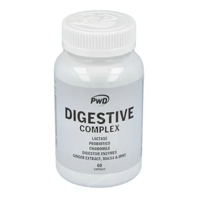 Digestive complex 60 cápsulas, Pwd Nutrition