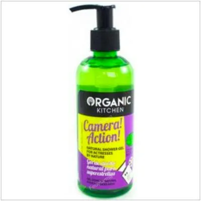 Camera action! natural shower gel 270 ml, Organic Kitchen