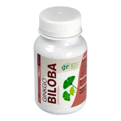 Ginkgo biloba 700 mg comp 100 uds., Ghf