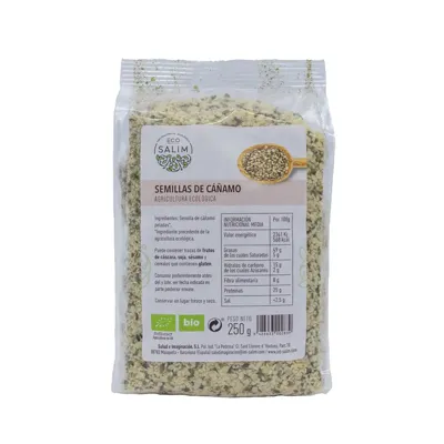 Semilla de Cáñamo BIO 250 g, Ecosalim