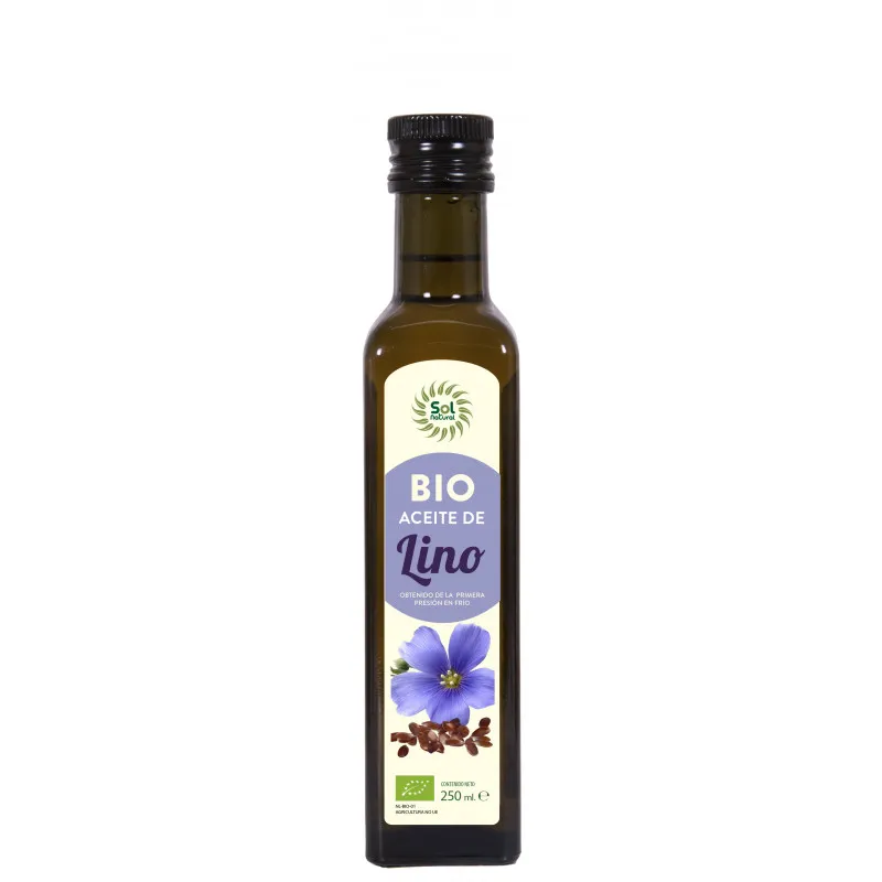 Aceite lino 250 ml, Sol Natural
