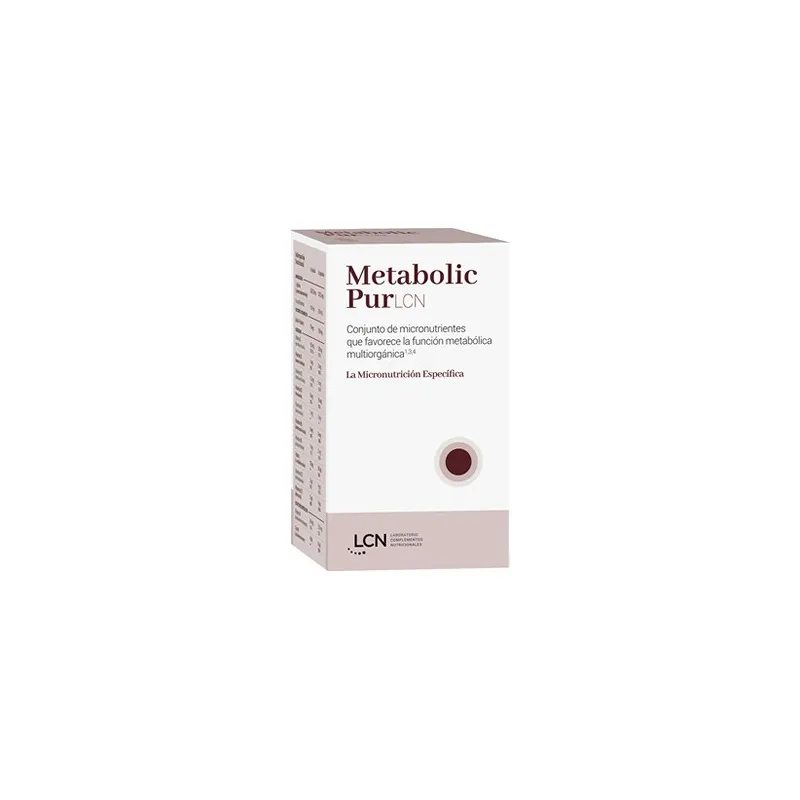 Metabolic pur 950 mg 60 cápsulas, Lcn