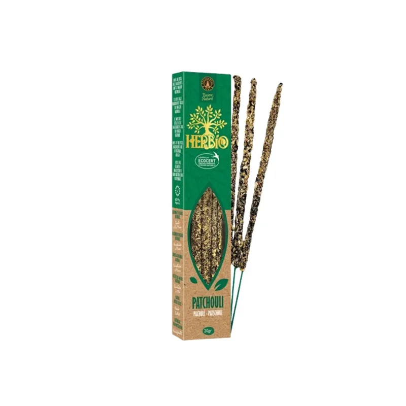 Incienso pachulí ecocert varillas 20 g, Herbio