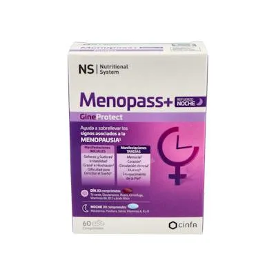 Menopausia día noche 60 comprimidos, Ns