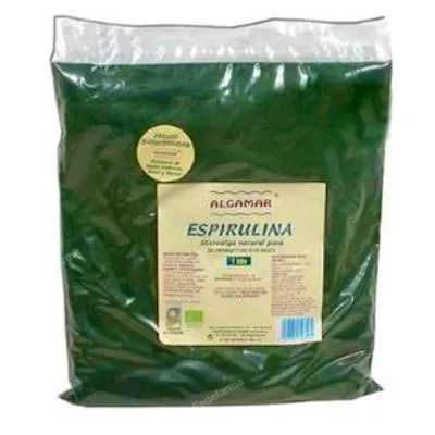 Spirulina poeder BIO 1 kg, Algamar
