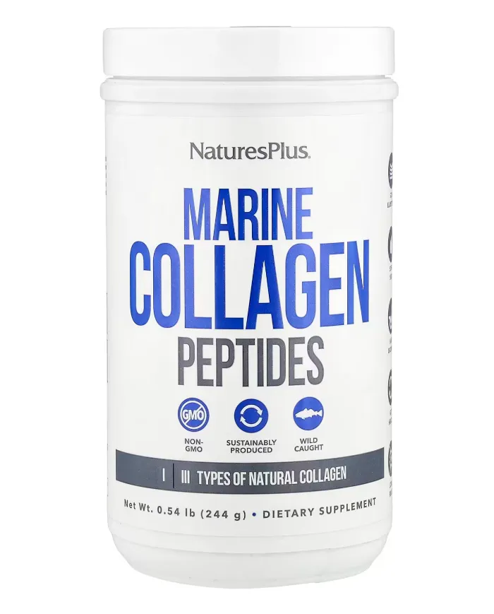 Collagen peptiden marien 244 g, Natures Plus