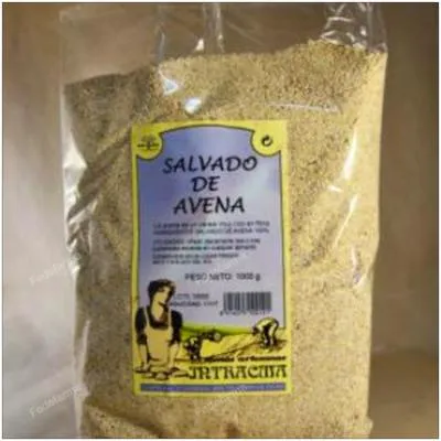 Salvado de avena 1 kg, Intracma