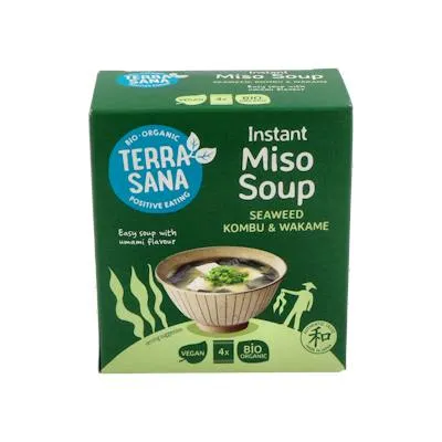 Instant miso soep 4sbrsx 10 g, Terrasana