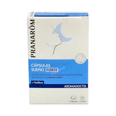 Pranarom P. acabado aromanoctis capsulas forte sueño 30 cápsulas, Pranarom P.acabado