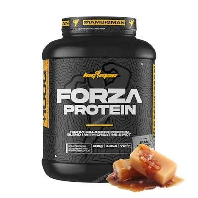 Forza protein salted caramel 2,1 kg, Bigman